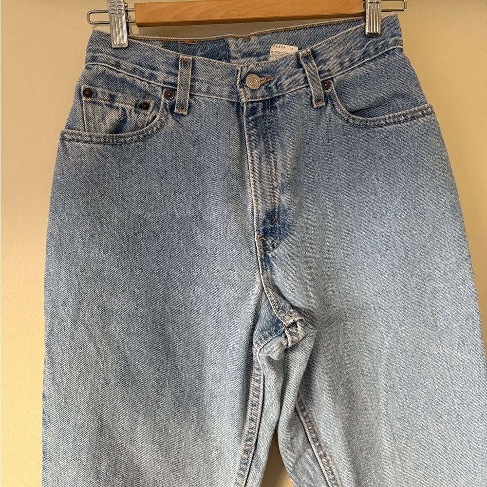Vintage Levi’s y2k 550 26x29 90s made in USA straight leg